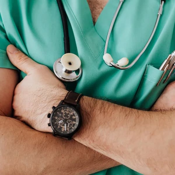 A compassionate medical professional
